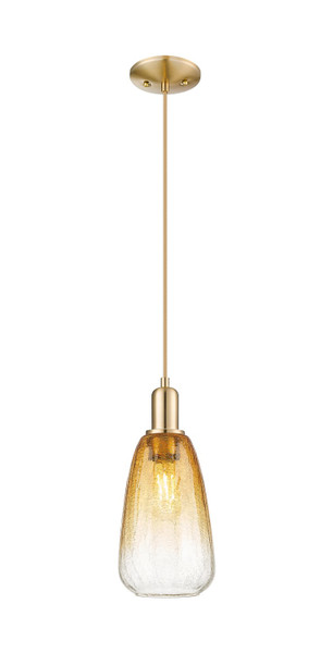 Innovations - 716-1P-CB-G480-6AM - One Light Mini Pendant - Arcadia - Champagne Bronze