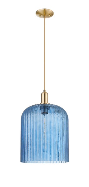 Innovations - 716-1P-CB-G559-12BL - One Light Mini Pendant - Arcadia - Champagne Bronze