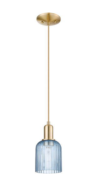 Innovations - 716-1P-CB-G559-5BL - One Light Mini Pendant - Arcadia - Champagne Bronze
