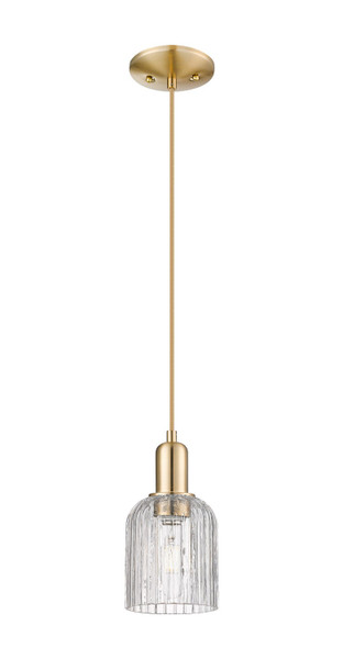 Innovations - 716-1P-CB-G559-5CL - One Light Mini Pendant - Arcadia - Champagne Bronze
