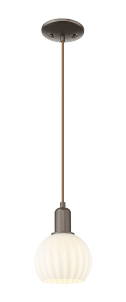 Innovations - 716-1P-OB-G1217-6WV - One Light Mini Pendant - Arcadia - Oil Rubbed Bronze