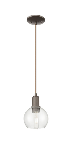 Innovations - 716-1P-OB-G122-6 - One Light Mini Pendant - Arcadia - Oil Rubbed Bronze