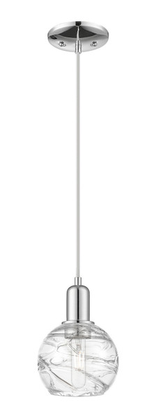 Innovations - 716-1P-PC-G1213-6CL - One Light Mini Pendant - Arcadia - Polished Chrome