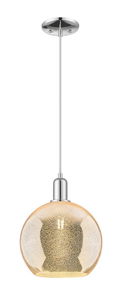 Innovations - 716-1P-PC-G128-10 - One Light Mini Pendant - Arcadia - Polished Chrome