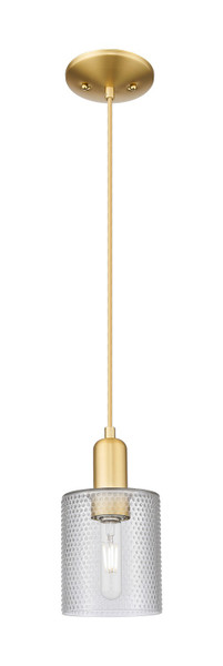 Innovations - 716-1P-SG-G112 - One Light Mini Pendant - Arcadia - Satin Gold