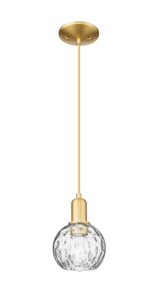 Innovations - 716-1P-SG-G1215-6 - One Light Mini Pendant - Arcadia - Satin Gold