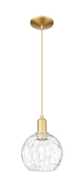 Innovations - 716-1P-SG-G1215-8 - One Light Mini Pendant - Arcadia - Satin Gold