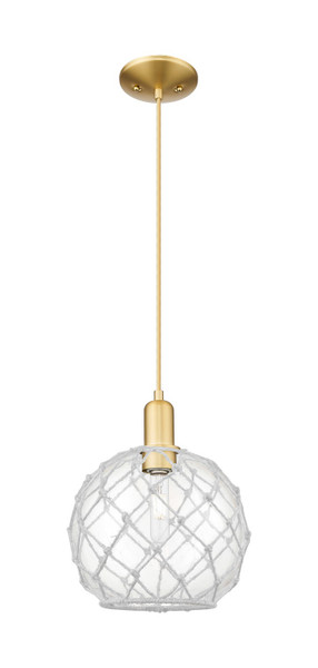 Innovations - 716-1P-SG-G122-10RW - One Light Mini Pendant - Arcadia - Satin Gold