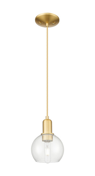 Innovations - 716-1P-SG-G122-6 - One Light Mini Pendant - Arcadia - Satin Gold