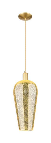 Innovations - 716-1P-SG-G456-8ME - One Light Mini Pendant - Arcadia - Satin Gold