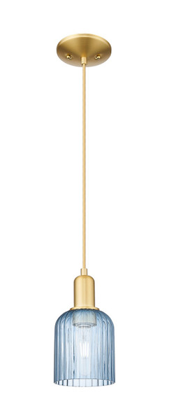 Innovations - 716-1P-SG-G559-5BL - One Light Mini Pendant - Arcadia - Satin Gold