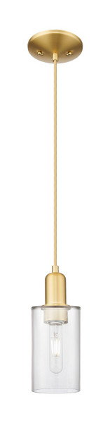 Innovations - 716-1P-SG-G802 - One Light Mini Pendant - Arcadia - Satin Gold