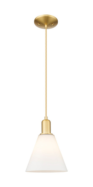Innovations - 716-1P-SG-GBC-81 - One Light Mini Pendant - Arcadia - Satin Gold