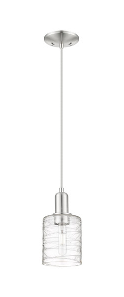 Innovations - 716-1P-SN-G1113 - One Light Mini Pendant - Arcadia - Brushed Satin Nickel