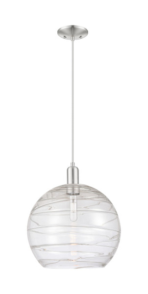 Innovations - 716-1P-SN-G1213-14CL - One Light Mini Pendant - Arcadia - Brushed Satin Nickel