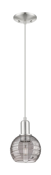 Innovations - 716-1P-SN-G1213-6SM - One Light Mini Pendant - Arcadia - Brushed Satin Nickel