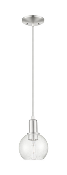 Innovations - 716-1P-SN-G124-6 - One Light Mini Pendant - Arcadia - Brushed Satin Nickel