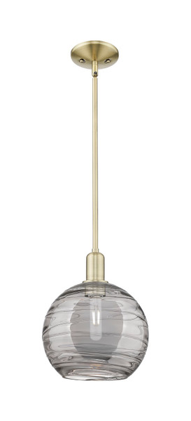 Innovations - 716-1S-AB-G1213-10SM - One Light Mini Pendant - Arcadia - Antique Brass