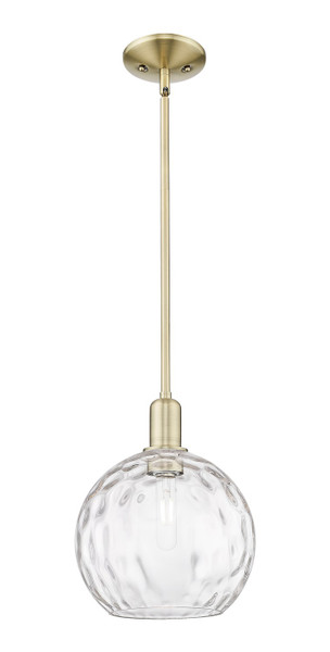 Innovations - 716-1S-AB-G1215-10 - One Light Mini Pendant - Arcadia - Antique Brass