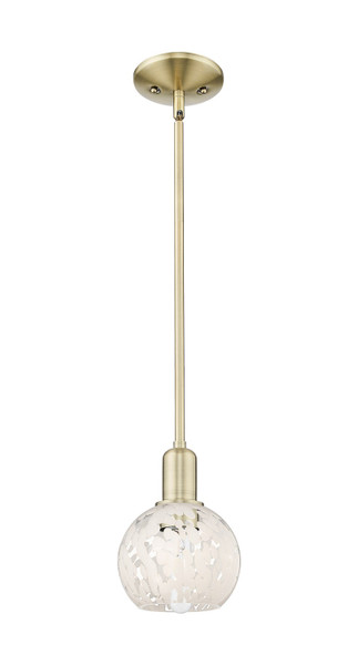 Innovations - 716-1S-AB-G1216-6WM - One Light Mini Pendant - Arcadia - Antique Brass