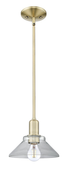 Innovations - 716-1S-AB-G132 - One Light Mini Pendant - Arcadia - Antique Brass