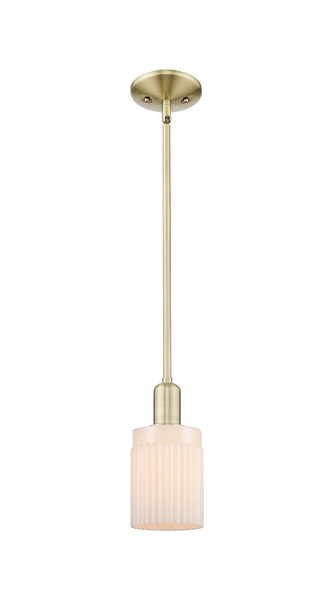 Innovations - 716-1S-AB-G341 - One Light Mini Pendant - Arcadia - Antique Brass