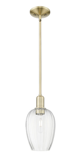 Innovations - 716-1S-AB-G457-6CL - One Light Mini Pendant - Arcadia - Antique Brass
