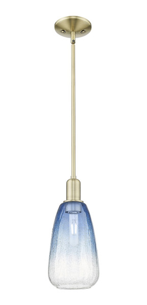 Innovations - 716-1S-AB-G480-6SB - One Light Mini Pendant - Arcadia - Antique Brass