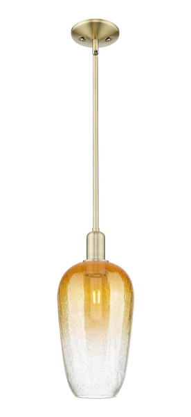 Innovations - 716-1S-AB-G484-7AM - One Light Mini Pendant - Arcadia - Antique Brass