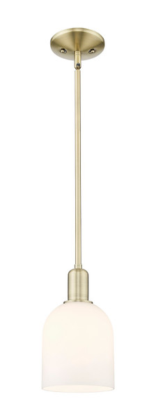 Innovations - 716-1S-AB-G558-6GWH - One Light Mini Pendant - Arcadia - Antique Brass