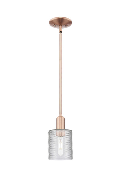 Innovations - 716-1S-AC-G112 - One Light Mini Pendant - Arcadia - Antique Copper