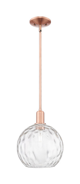 Innovations - 716-1S-AC-G1215-10 - One Light Mini Pendant - Arcadia - Antique Copper