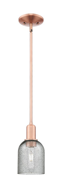 Innovations - 716-1S-AC-G257 - One Light Mini Pendant - Arcadia - Antique Copper