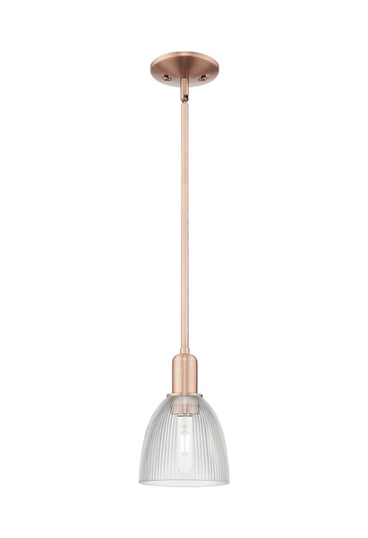 Innovations - 716-1S-AC-G382 - One Light Mini Pendant - Arcadia - Antique Copper