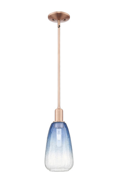 Innovations - 716-1S-AC-G480-6SB - One Light Mini Pendant - Arcadia - Antique Copper