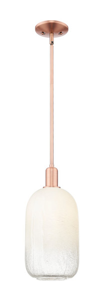 Innovations - 716-1S-AC-G482-7OP - One Light Mini Pendant - Arcadia - Antique Copper