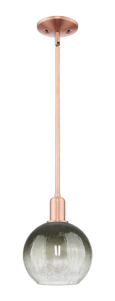 Innovations - 716-1S-AC-G483-8SL - One Light Mini Pendant - Arcadia - Antique Copper