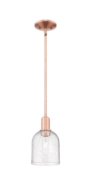Innovations - 716-1S-AC-G558-6SDY - One Light Mini Pendant - Arcadia - Antique Copper