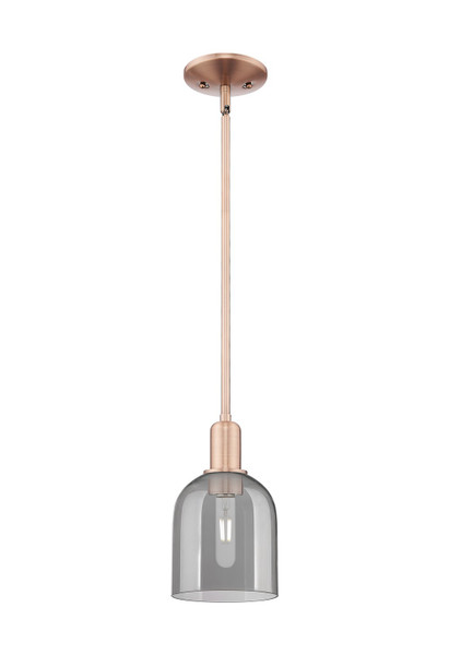 Innovations - 716-1S-AC-G558-6SM - One Light Mini Pendant - Arcadia - Antique Copper