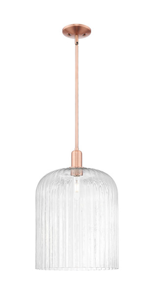 Innovations - 716-1S-AC-G559-12CL - One Light Mini Pendant - Arcadia - Antique Copper
