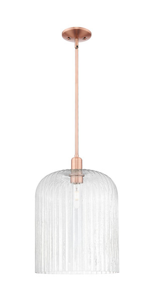 Innovations - 716-1S-AC-G559-12SDY - One Light Mini Pendant - Arcadia - Antique Copper