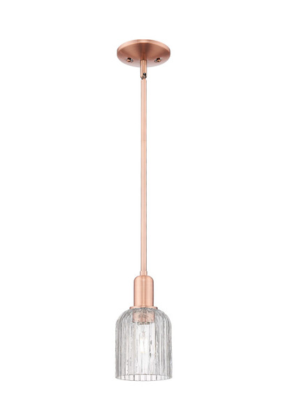 Innovations - 716-1S-AC-G559-5CL - One Light Mini Pendant - Arcadia - Antique Copper