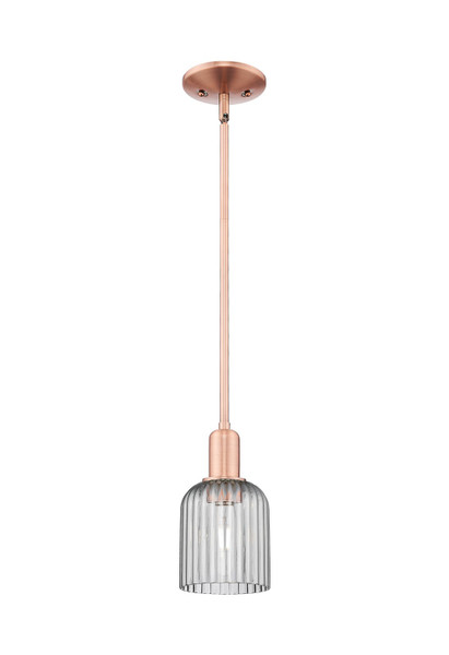 Innovations - 716-1S-AC-G559-5SM - One Light Mini Pendant - Arcadia - Antique Copper