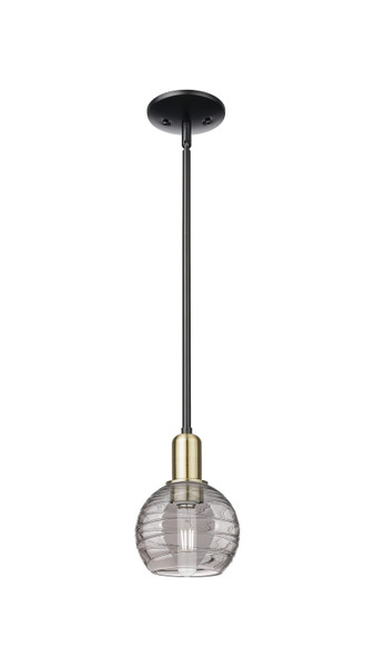 Innovations - 716-1S-BAB-G1213-6SM - One Light Mini Pendant - Arcadia - Black Antique Brass
