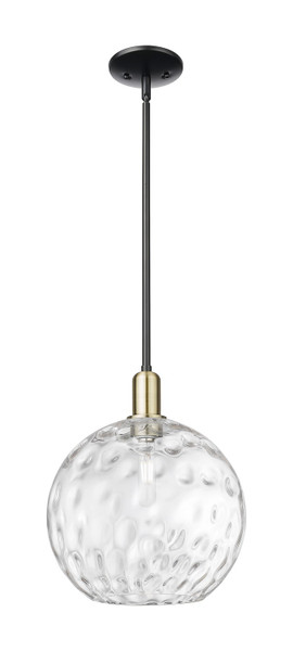Innovations - 716-1S-BAB-G1215-12 - One Light Mini Pendant - Arcadia - Black Antique Brass