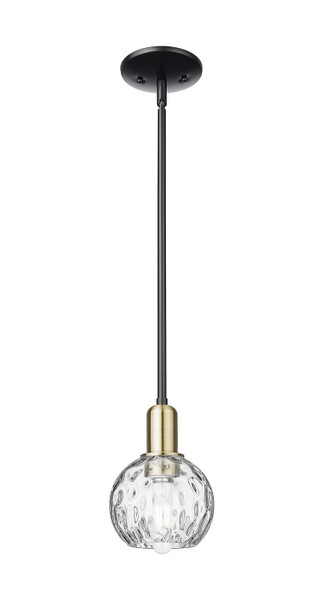 Innovations - 716-1S-BAB-G1215-6 - One Light Mini Pendant - Arcadia - Black Antique Brass