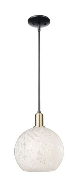 Innovations - 716-1S-BAB-G1216-10WM - One Light Mini Pendant - Arcadia - Black Antique Brass