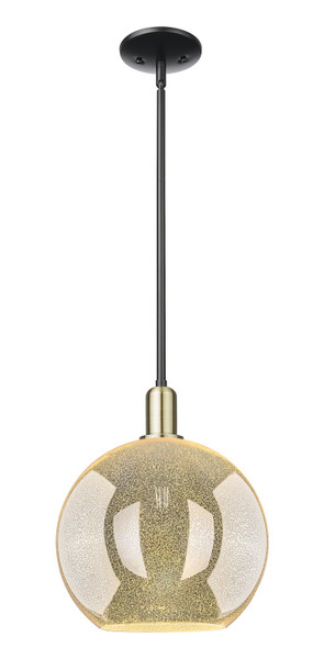 Innovations - 716-1S-BAB-G128-12 - One Light Mini Pendant - Arcadia - Black Antique Brass