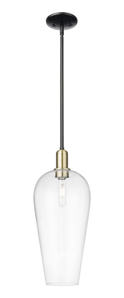 Innovations - 716-1S-BAB-G456-8CL - One Light Mini Pendant - Arcadia - Black Antique Brass