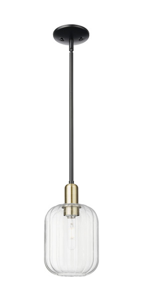 Innovations - 716-1S-BAB-G460-7CL - One Light Mini Pendant - Arcadia - Black Antique Brass